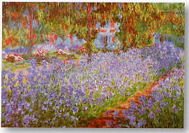 Il Giardino dell'artista a Giverny by Claude Monet - print