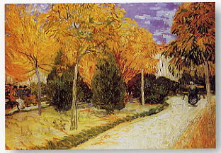 Giardino Autunnale by Vincent Van Gogh - print