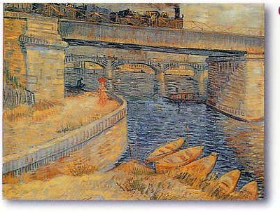 Il Ponte D Asnieres by Vincent Van Gogh - print