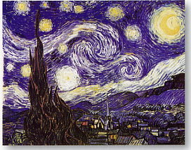 Notte Stellata by Vincent Van Gogh - print