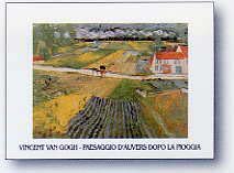 Paesaggio D Auvers Dopo La Pioggia by Vincent Van Gogh - print