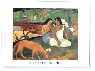 Cheap Arearea print by Paul Gauguin