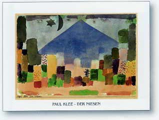 Der Niesen by Paul Klee - print