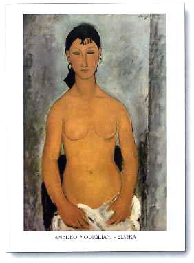 Elvira by Amedeo Modigliani - print
