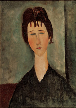 La Fanciulla Bruna by Amedeo Modigliani - print