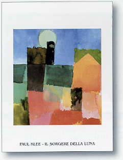Il Sorgere Della Luna by Paul Klee - print