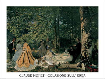 Signora In Giardino A Saint-Adresse by Claude Monet - print