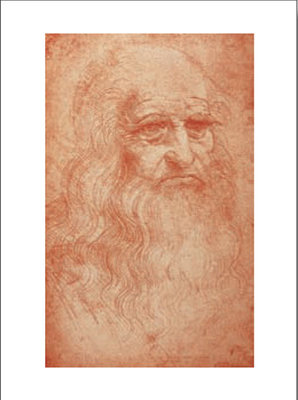 Autoritratto by Leonardo - print