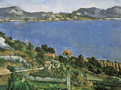 Cheap L Estaque print by Paul Cezanne