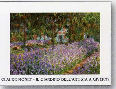 Il Giardino dell'artista a Giverny by Claude Monet - print