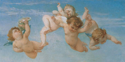 putti by Cabanel - print
