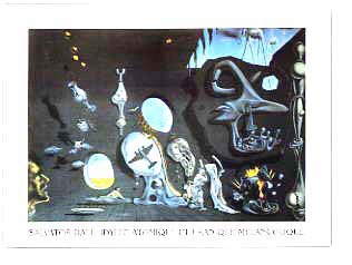 Idylle Atomique Et Uranique Melancolique by Salvador Dali - print