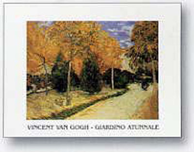 Giardino Autunnale by Vincent Van Gogh - print