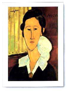 Ritratto di Hanka Zborowka by Amedeo Modigliani - print