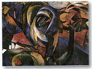 Cheap Der Mandrill print by Franz Marc