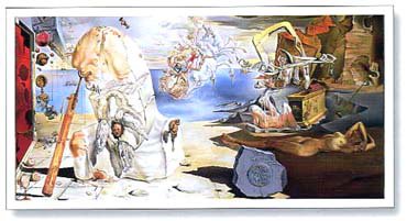 die apotheose des homer by Salvador Dali - print