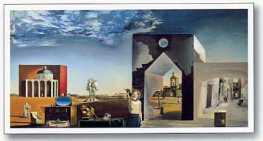 banlieu by Salvador Dali - print
