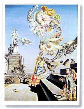le jeu lugubre by Salvador Dali - print