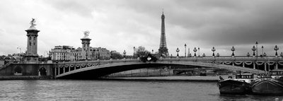 Pont Alexandre - III and Eiffel Tower by MURAT TANER - print