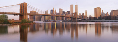 Brooklyn Bridge and Manhattan at Sunrise by Joseph Sohm - print