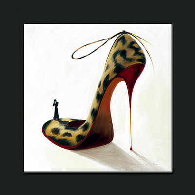 Cheap Highheels - Wild Passion print by Inna Panasenko