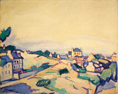 Fine Art Print of Ile de Brehat by Samuel John Peploe