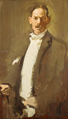 Fine Art Print of Self-Portrait by Samuel John Peploe