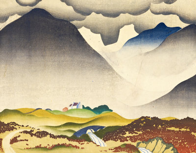Fine Art Print of Glen Cluanie by Ian Cheyne