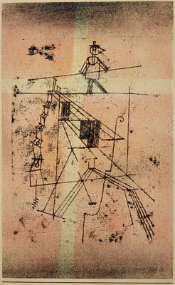 Fine Art Print of Seiltänzer [Tightrope Walker] by Paul Klee