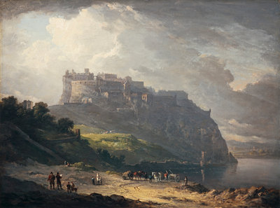 Fine Art Print of Edinburgh Castle and the Nor' Loch by Alexander Nasmyth