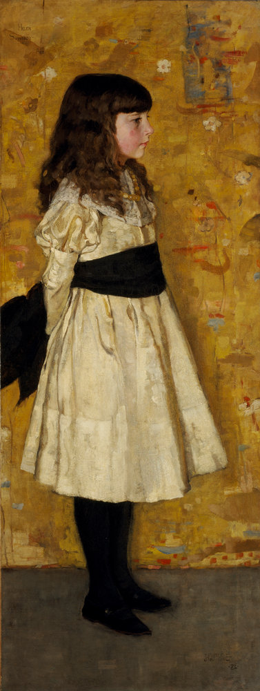Fine Art Print of Margaret Helen Sowerby (known as Helen Sowerby) by Sir James Guthrie