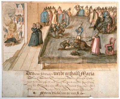 Fine Art Print of The Execution of Mary, Queen of Scots, 1542 - 1587 by Unknown