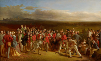 Fine Art Print of The Golfers by Charles Lees