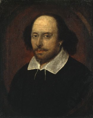 Fine Art Print of William Shakespeare by John Taylor