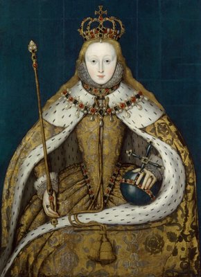Fine Art Print of Queen Elizabeth I by Anonymous