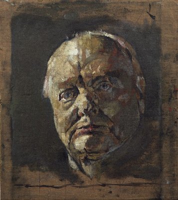 Fine Art Print of Sir Winston Leonard Spencer Churchill by Graham Vivian Sutherland