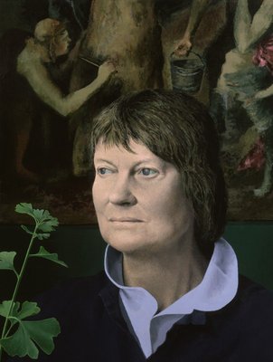 Fine Art Print of Dame (Jean) Iris Murdoch by Tom Phillips