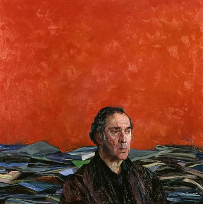 Fine Art Print of Harold Pinter by Justin Mortimer