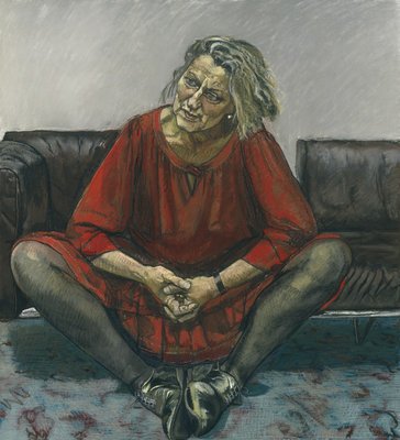 Fine Art Print of Germaine Greer by Paula Rego