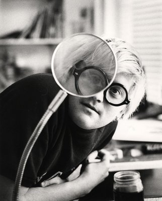Fine Art Print of David Hockney by Godfrey Argent
