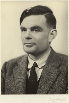 Fine Art Print of Alan Mathison Turing by Elliott &amp; Fry