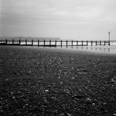 Fine Art Print of Sea Groin, Dawlish Warren, Devon, 2010 by Paul Cooklin