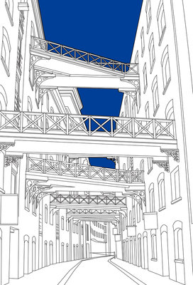 Fine Art Print of Butler’s Wharf by People Will Always Need Plates