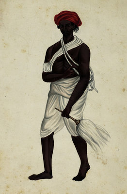 Housekeeper by Indian School - print