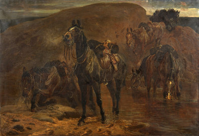 Fine Art Print of Bad News from the Front by John Charlton
