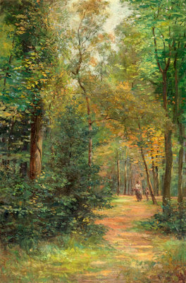 Talbot Woods, Bournemouth, 1897 by G. Penton Fisher - print