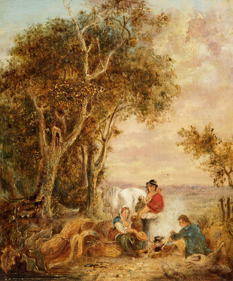 The Encampment by John Haynes-Williams - print