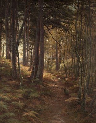 Fine Art Print of The Silent Evening Hour by Joseph Farquharson