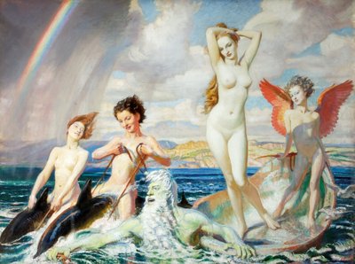 The Birth of Venus by George Spencer Watson - print