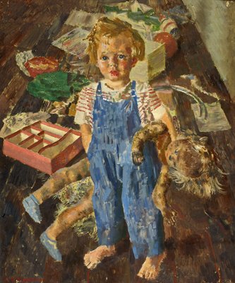 My Daughter Mary by Alfred Reginald Thomson - print